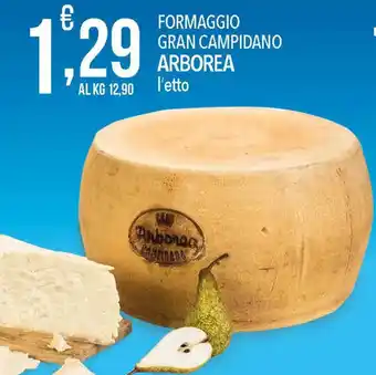 Iper Romagnolo FORMAGGIO GRAN CAMPIDANO ARBOREA offerta