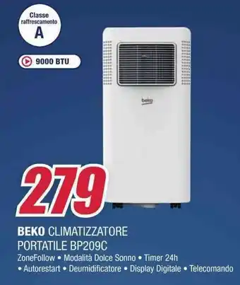 Trony BEKO CLIMATIZZATORE PORTATILE BP209C offerta