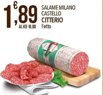 Iper Romagnolo SALAME MILANO CASTELLO CITTERIO offerta