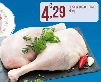 Iper Romagnolo COSCIA DI TACCHINO al kg offerta