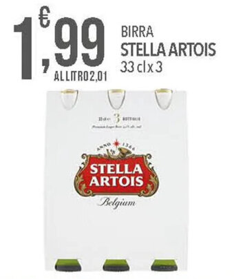 Iper Romagnolo BIRRA STELLA ARTOIS 33 cl x 3 offerta