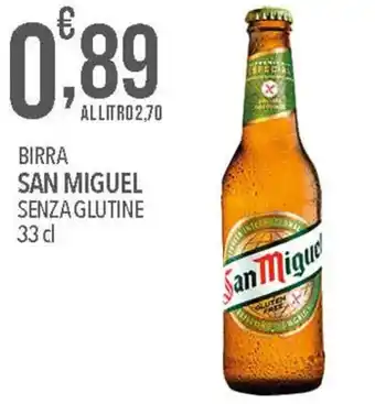 BIRRA SAN MIGUEL SENZA GLUTINE 33 cl
