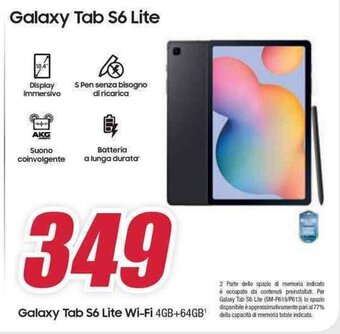 Trony Galaxy Tab S6 Lite offerta