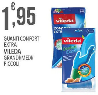 Iper Romagnolo GUANTI CONFORT EXTRA VILEDA GRANDI/MEDI PICCOLI offerta