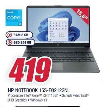 Trony HP NOTEBOOK 15S-FQ2122NL offerta