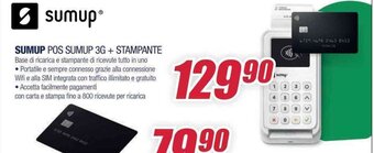 Trony SUMUP POS SUMUP 3G + STAMPANTE offerta