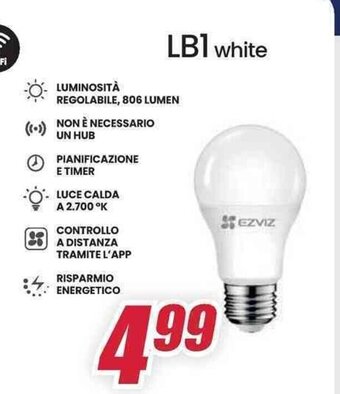 Trony Ezviz LB1 White offerta