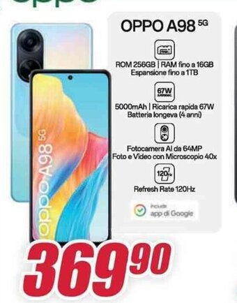 Trony OPPO A98 5G offerta