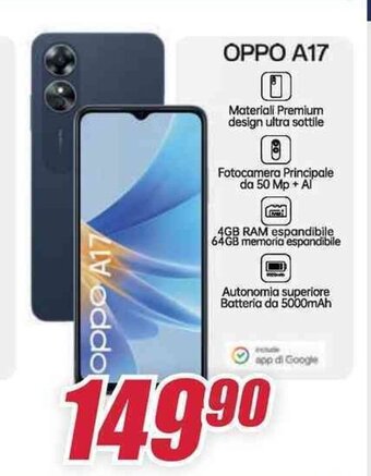 Trony OPPO A17 offerta