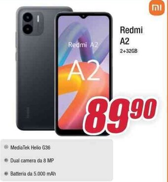 Trony Redmi A2 offerta