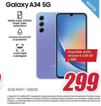 Trony Galaxy A34 5G offerta