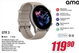 Trony amazfit GTR 3 offerta