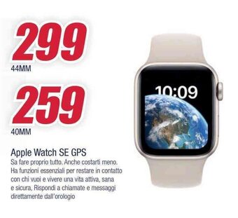 Trony Apple Watch SE GPS 44 mm offerta