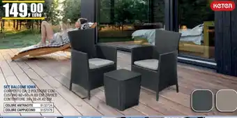 SET BALCONE IOWA