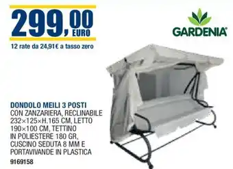 DONDOLO MEILI 3 POSTI