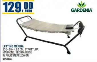 LETTINO MÉRIDA 230x98xH.82 CM