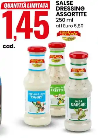 Eurospin SALSE DRESSING ASSORTITE 250 ml offerta
