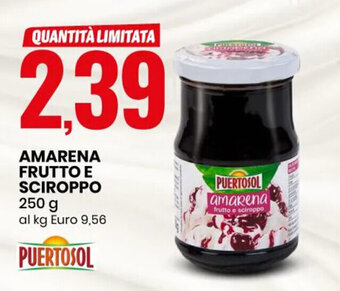 AMARENA FRUTTO E SCIROPPO 250 g