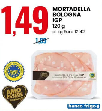 Eurospin MORTADELLA BOLOGNA IGP 120 g offerta