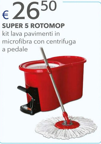 Acqua & Sapone SUPER 5 ROTOMOP offerta