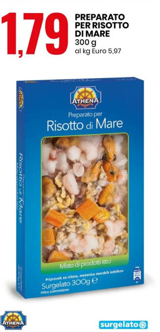 Eurospin PREPARATO PER RISOTTO DI MARE 300 g offerta