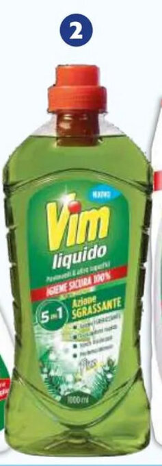 Vim liquido ad azione sgrassante assortito 1000 ml
