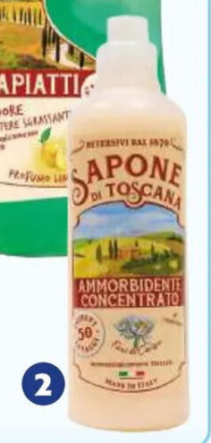 Acqua & Sapone SAPONE DI TOSCANA ammorbidente concentrato assortito 50 lavaggi 1000 ml offerta