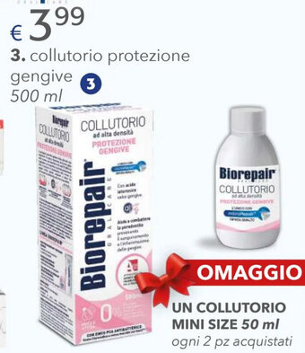 Acqua & Sapone Biorepair collutorio protezione gengive 500 ml offerta