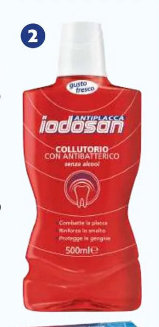 IODOSAN collutorio antibatterico 500 ml