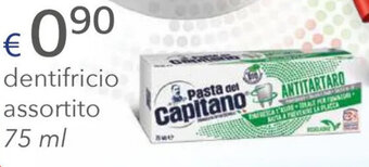 Acqua & Sapone Pasta del Capitano dentifricio assortito 75 ml offerta