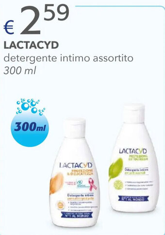 Acqua & Sapone LACTACYD detergente intimo assortito 300 ml offerta