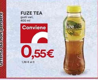 FUZE TEA gusti vari, 400 ml