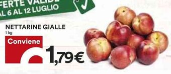 Coop NETTARINE GIALLE 1 kg offerta