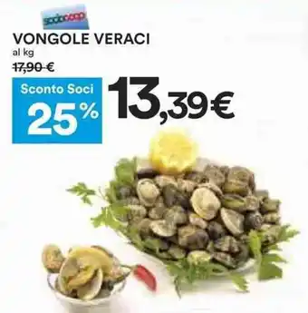 Coop VONGOLE VERACI al kg offerta