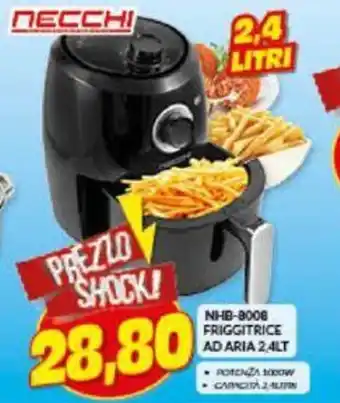 Risparmio Casa NECCHI NHA-9006 FRIGGITRICE AD ARIA 2,4LT offerta