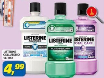 Risparmio Casa LISTERINE COLLUTORIO 1 LITRO offerta