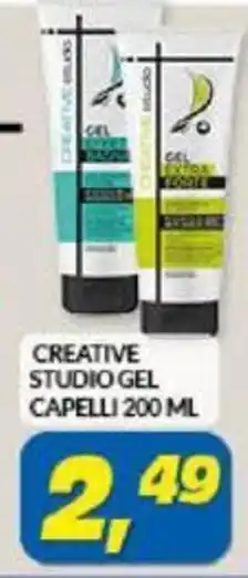 Risparmio Casa CREATIVE STUDIO GEL CAPELLI 200 ML offerta