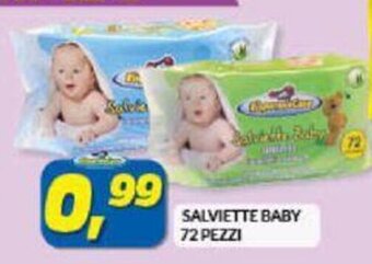 Risparmio Casa SALVIETTE BABY 72 PEZZI offerta