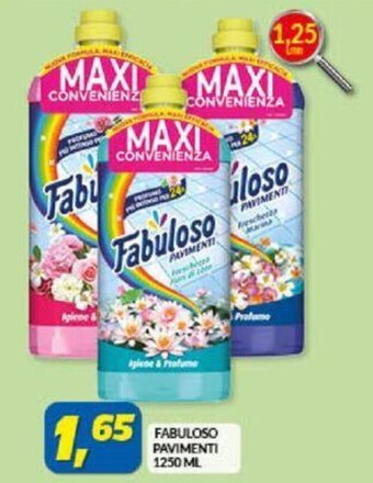 Risparmio Casa FABULOSO PAVIMENTI 1250 ML offerta