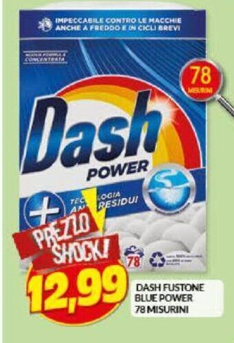 Risparmio Casa DASH FUSTONE BLUE POWER 78 MISURINI offerta
