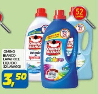 Risparmio Casa OMINO BIANCO LAVATRICE LIQUIDO 52 LAVAGGI offerta