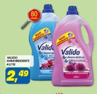 Risparmio Casa VALIDO AMMORBIDENTE 4 LITRI offerta