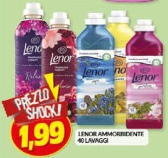 Risparmio Casa LENOR AMMORBIDENTE 40 LAVAGGI offerta