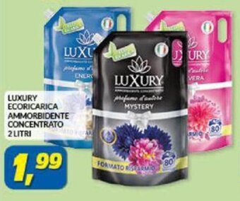 Risparmio Casa LUXURY ECORICARICA AMMORBIDENTE CONCENTRATO 2 LITRI offerta