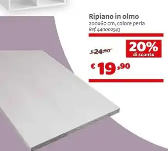 Ripiano In Olmo