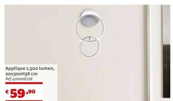 Applique 1.500 Lumen