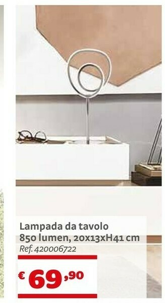 Bricocenter Lampada Da Tavolo 850 Lumen offerta