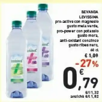 Conad Levissima Pro-active Bevanda Analcolica Con Magnesio offerta