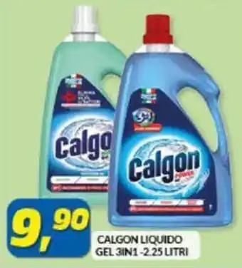 Risparmio Casa CALGON LIQUIDO GEL 3IN1-2.25 LITRI offerta