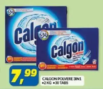 Risparmio Casa CALGON POLVERE 3IN1 2 KG 30 TABS offerta